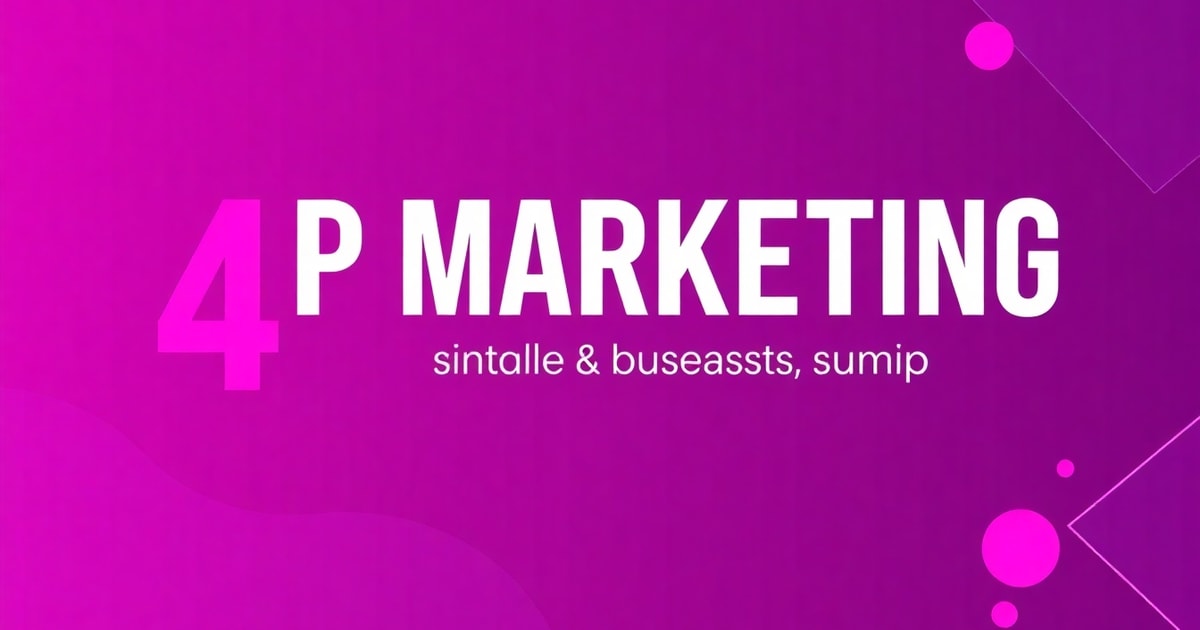4P Marketing Là Gì? Cách Ứng Dụng “Công Thức Vàng” Để Tăng Doanh Thu Cho Doanh Nghiệp Nhỏ