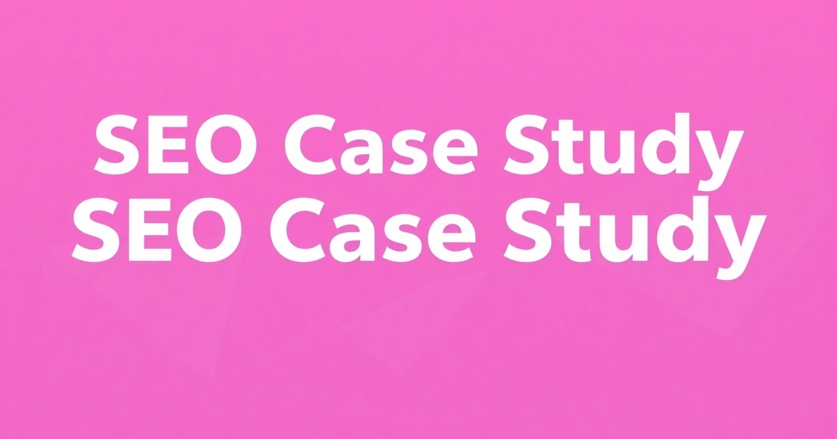 Case Study SEO Ngành Ảnh Cưới Seodo Và Case Study SEO Ngành Thiết Kế Cảnh Quan Seodo: Hướng Dẫn Toàn Diện Từ A-Z