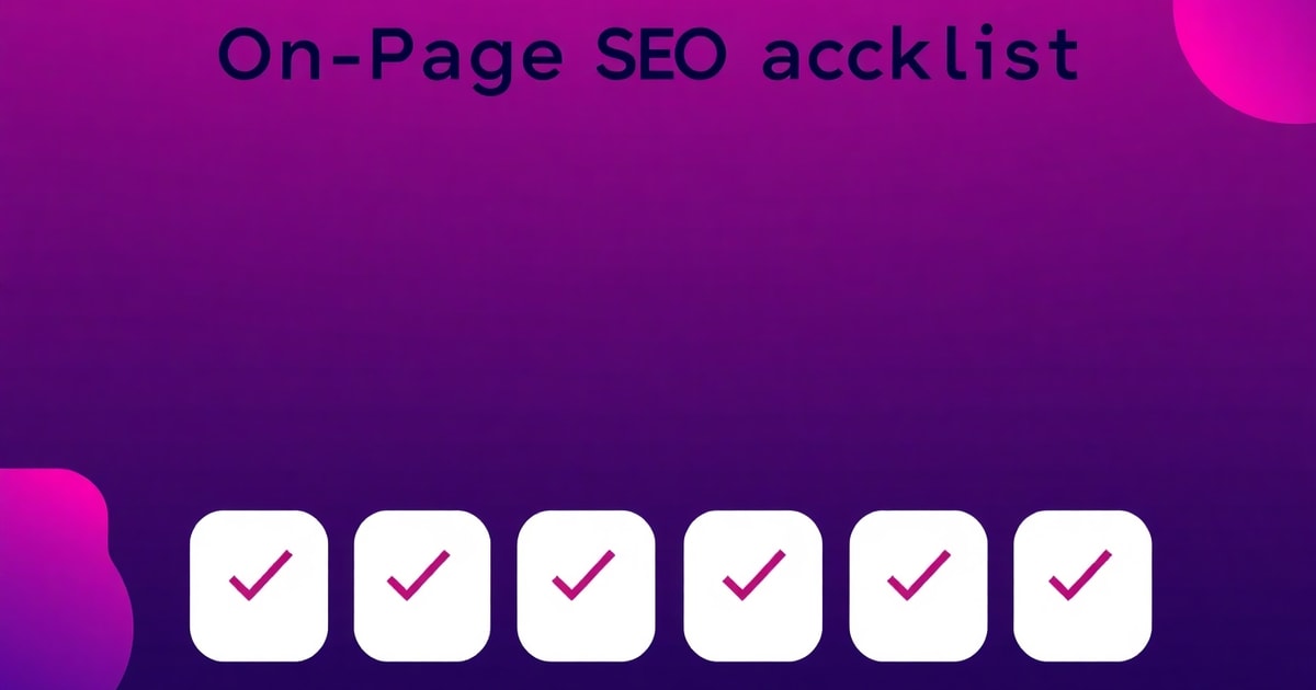 Checklist SEO Onpage Và SEO Onpage Là Gì: Hướng Dẫn Toàn Diện Từ A-Z