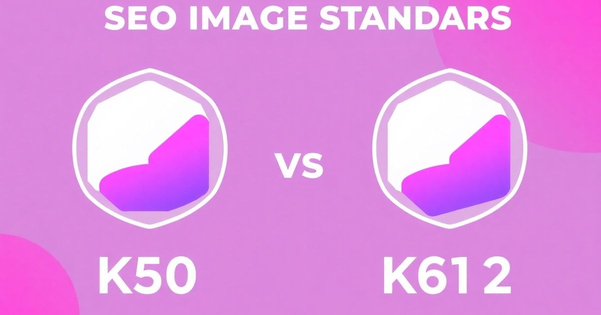 Hình Ảnh Khoa Học SEO Tiêu Chuẩn K50 vs K612: Nên Chọn Cái Nào Cho Doanh Nghiệp?