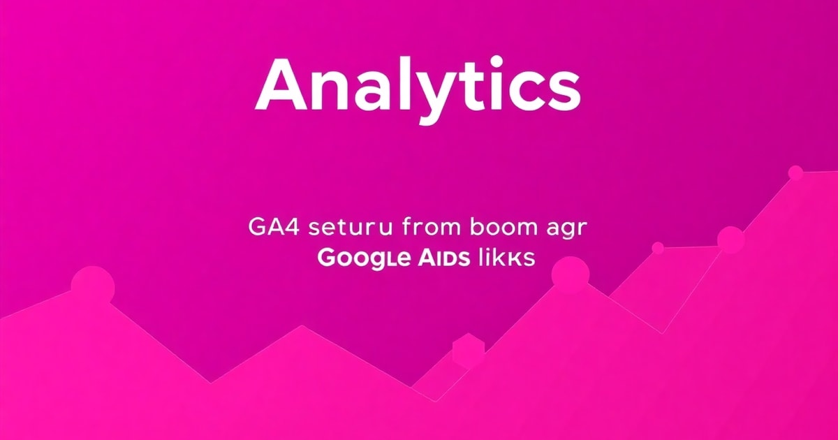 Hướng Dẫn Từ Cài Đặt Google Analytics 4 Đến Liên Kết Google Analytics Với AdWords: Lộ Trình Hoàn Chỉnh Cho Người Mới (Chiến Lược 2026)