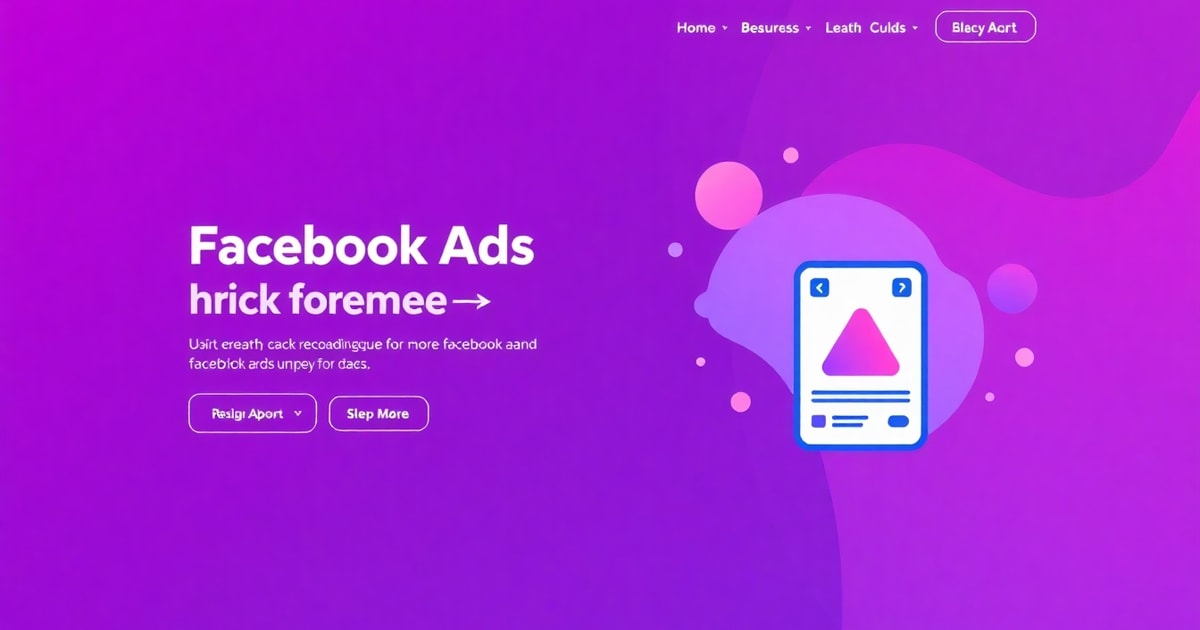 Landing Page Cho Facebook Ads: Cách Làm Đúng Từ Đầu Để Không Đốt Tiền (2026)