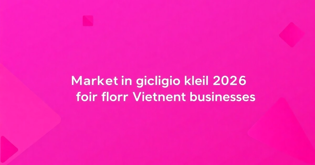 Marketing Budget Allocation 2026: Checklist Hoàn Chỉnh Cho Doanh Nghiệp Việt