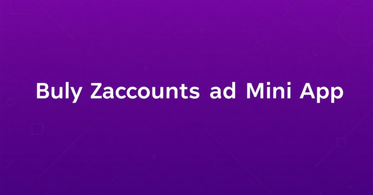 Mua Nick Zalo Ở Đâu + Mini App Trên Zalo: Bí Quyết Tăng Hiệu Suất Gấp 2 Lần