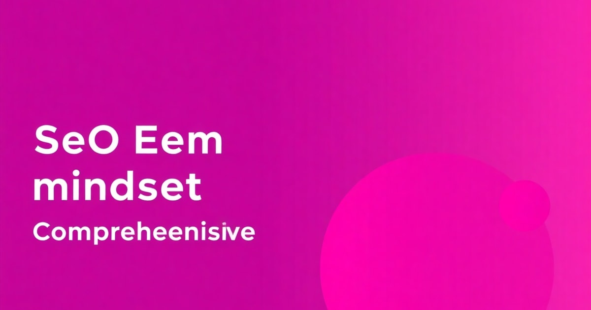 Nhân Viên SEO Và Lỗi Tư Duy Nhân Viên SEO: Hướng Dẫn Toàn Diện Từ A-Z
