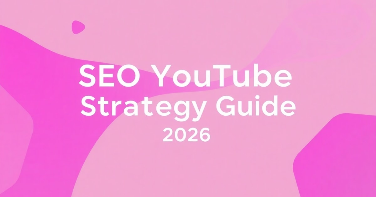 SEO Youtube Và SEO Tools Youtube: Hướng Dẫn Toàn Diện Từ A-Z Cho Chiến Lược 2026