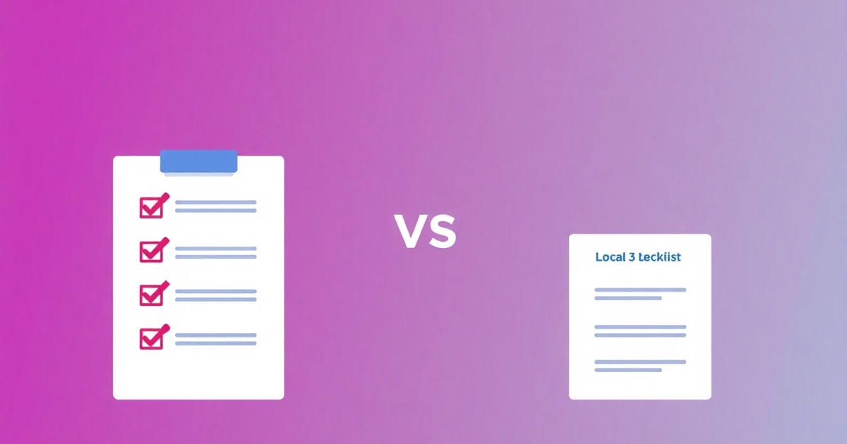 So Sánh Checklist Kiểm Toán Local SEO Và Local SEO Là Gì: Nên Chọn Cái Nào Cho Doanh Nghiệp?