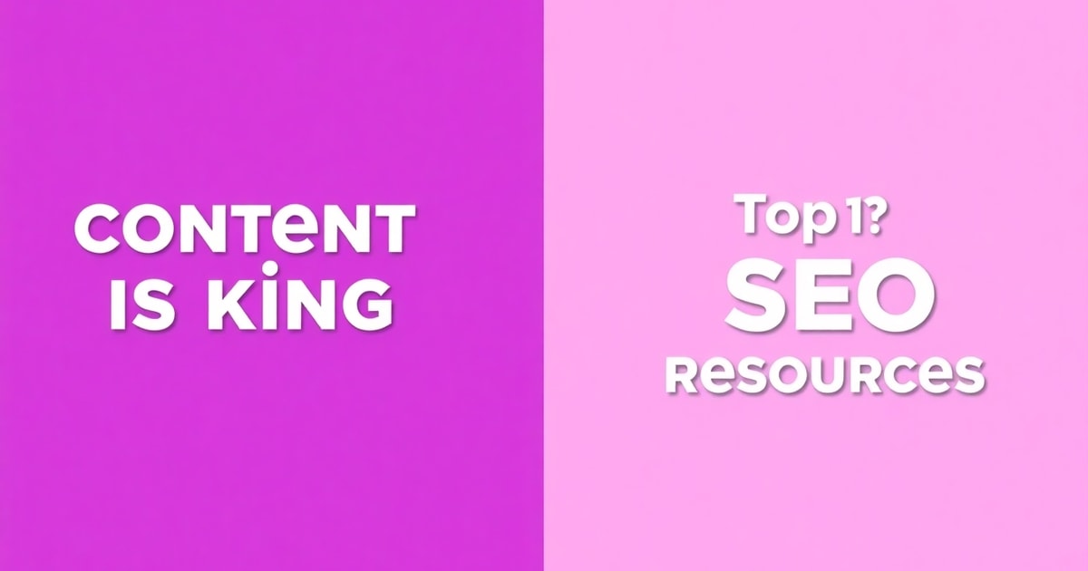 So Sánh "Content Is King" Và "Top 10 Nguồn Học SEO Miễn Phí": Người Mới Nên Chọn Hướng Nào Cho Doanh Nghiệp 2026?