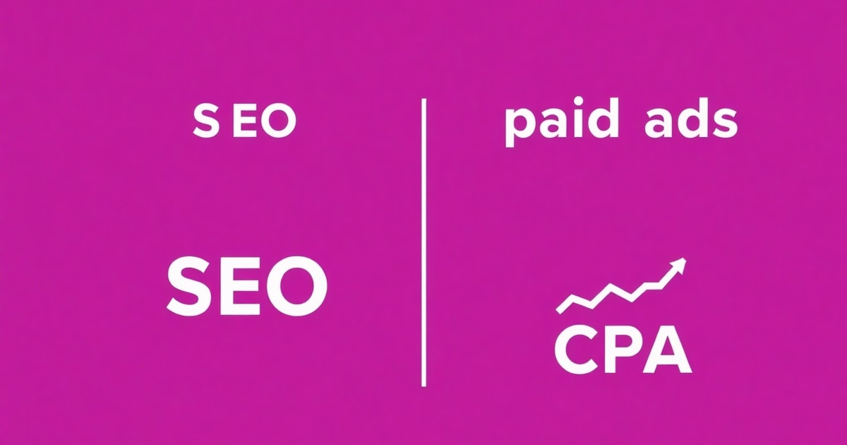 So Sánh CPA Trong SEO Và Quảng Cáo Trả Phí: Kết Hợp CPA Trong SEO Và Quảng Cáo Trả Phí – Lựa Chọn Nào Hiệu Quả Hơn? Chiến Lược Hiệu Quả Nhất 2026