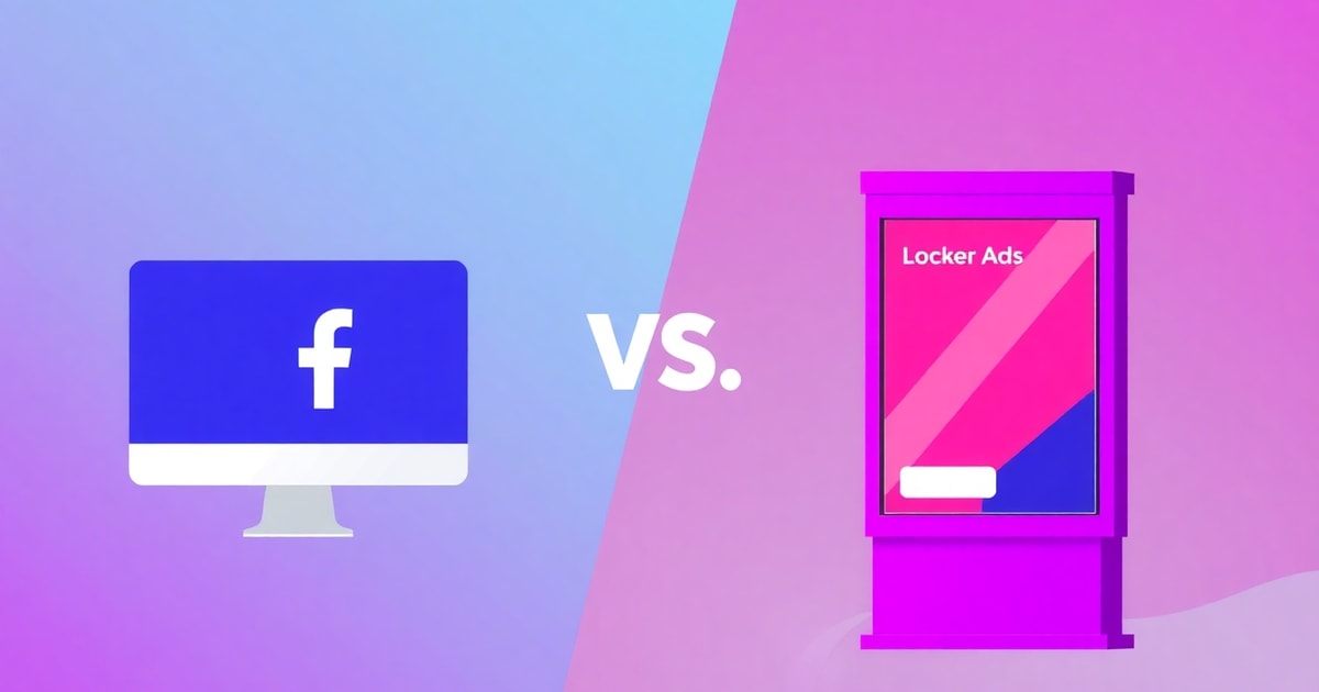 So Sánh Hướng Dẫn Nuôi Nick Facebook Bằng Phần Mềm Simple Facebook Pro Và Dẫn Dắt Xu Hướng OOH Mới Với Locker Ads: Nên Chọn Cái Nào Cho Doanh Nghiệp?