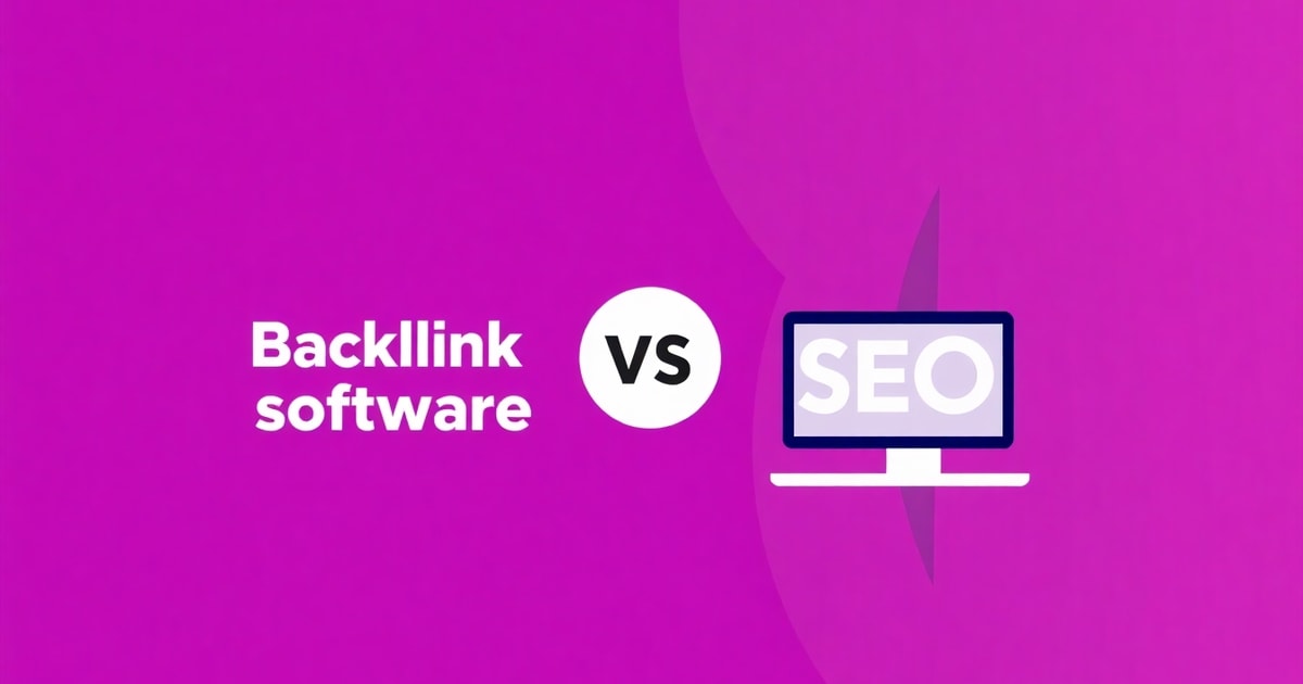 So Sánh Phần Mềm Đi Backlink Và Phần Mềm SEO Web: Nên Chọn Cái Nào Cho Doanh Nghiệp?