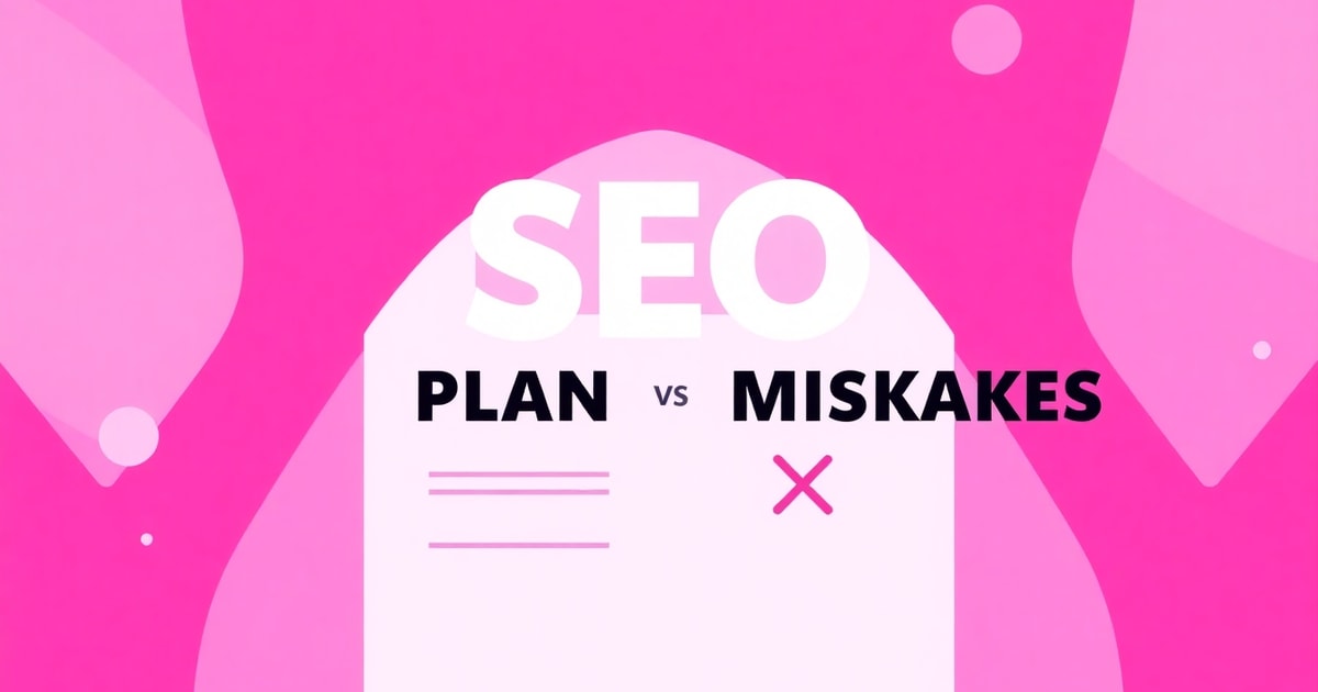 So Sánh Sai Lầm Phổ Biến Của Người Mới Khi Lập Kế Hoạch SEO Và Sai Lầm Của Người Làm Marketing Khi Chuyển Sang SEO: Nên Chọn Cái Nào Cho Doanh Nghiệp?