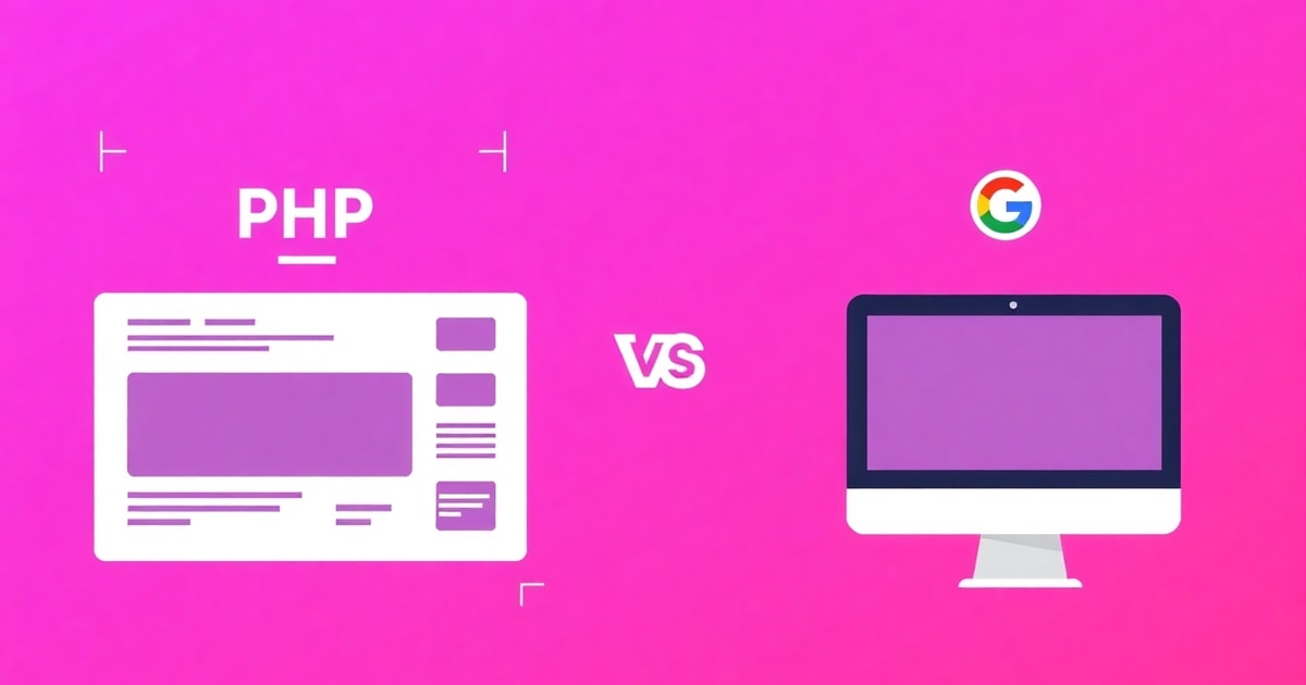 So Sánh Thiết Kế Website Bằng PHP Và Thiết Kế Website Bằng Google Site: Nên Chọn Cái Nào Cho Doanh Nghiệp? (Hướng Dẫn Chiến Lược 2026)