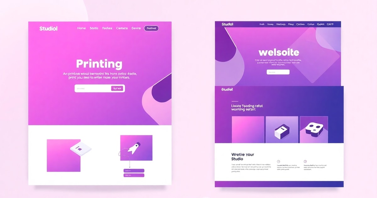 So Sánh Thiết Kế Website In Ấn Và Thiết Kế Website Studio: Nên Chọn Cái Nào Cho Doanh Nghiệp?