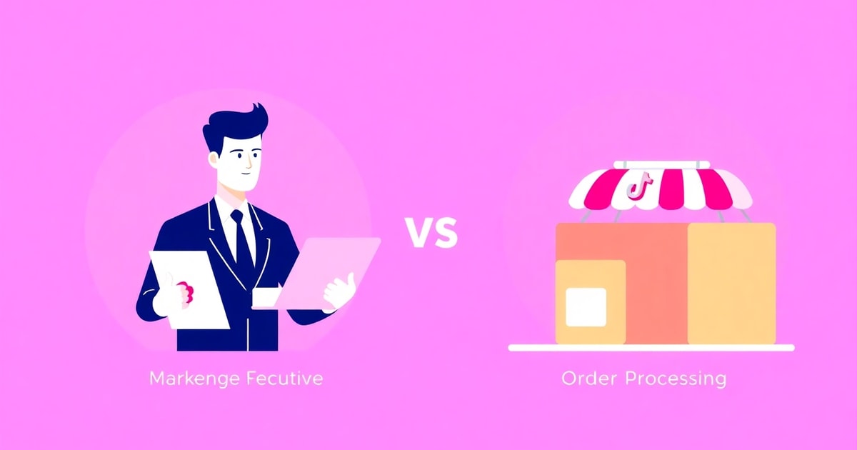 So Sánh TikTok Performance Marketing Executive Và Xử Lý Đơn TikTok Shop: Nên Chọn Cái Nào Cho Doanh Nghiệp?