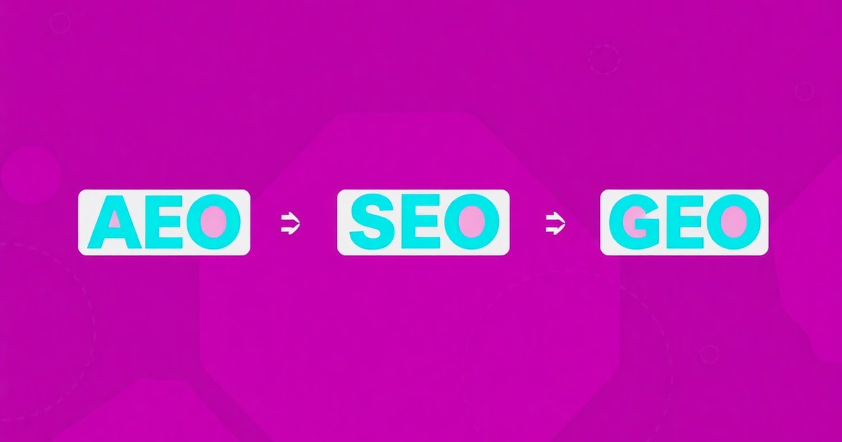 Sự Khác Biệt Giữa AEO Và SEO Và Sự Khác Biệt Giữa SEO Và GEO: Hướng Dẫn Toàn Diện Từ A-Z