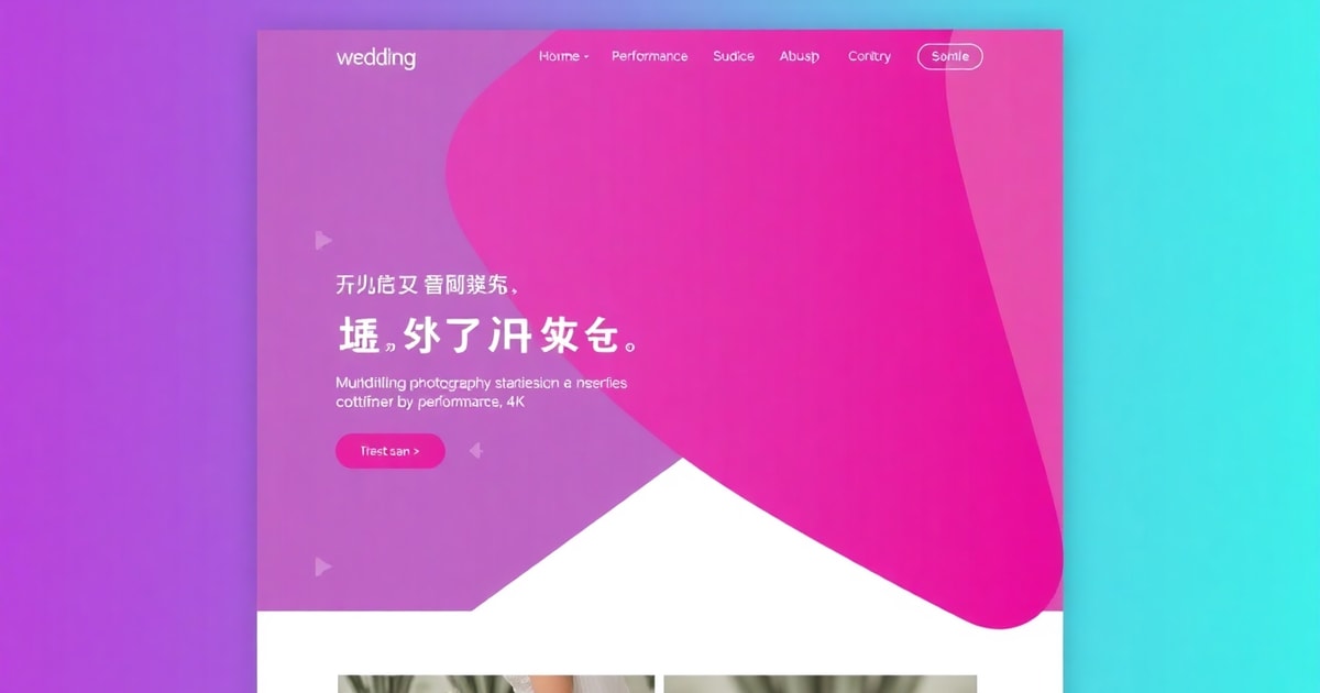Thiết Kế Website Studio Ảnh Cưới + Đa Ngôn Ngữ: Bí Quyết Tăng Hiệu Suất Gấp 2 Lần
