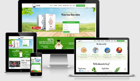 Landing page tối ưu nội dung hấp hẫn